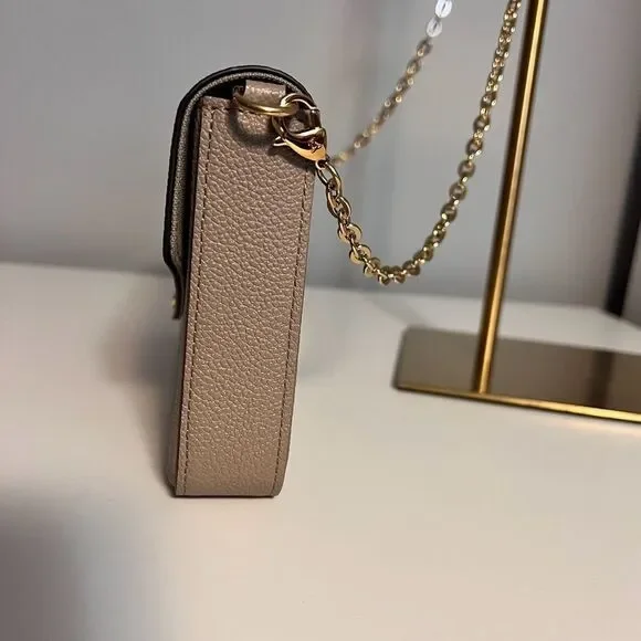 ❤️1950❤️ Louis Vuitton Felicie Pochette in Dove Cream Tourterelle - Picture 2 of 12